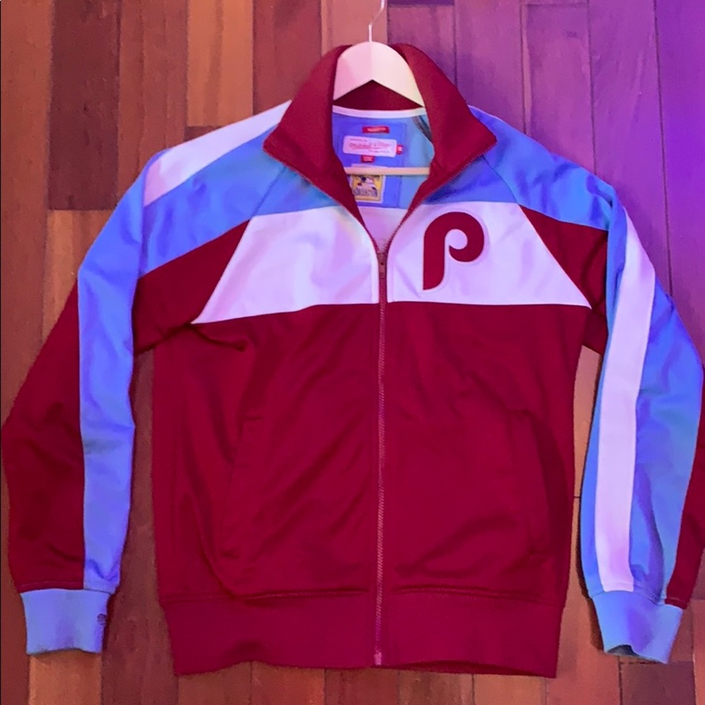 Mitchell & Ness Retro Phillies Track Jacket